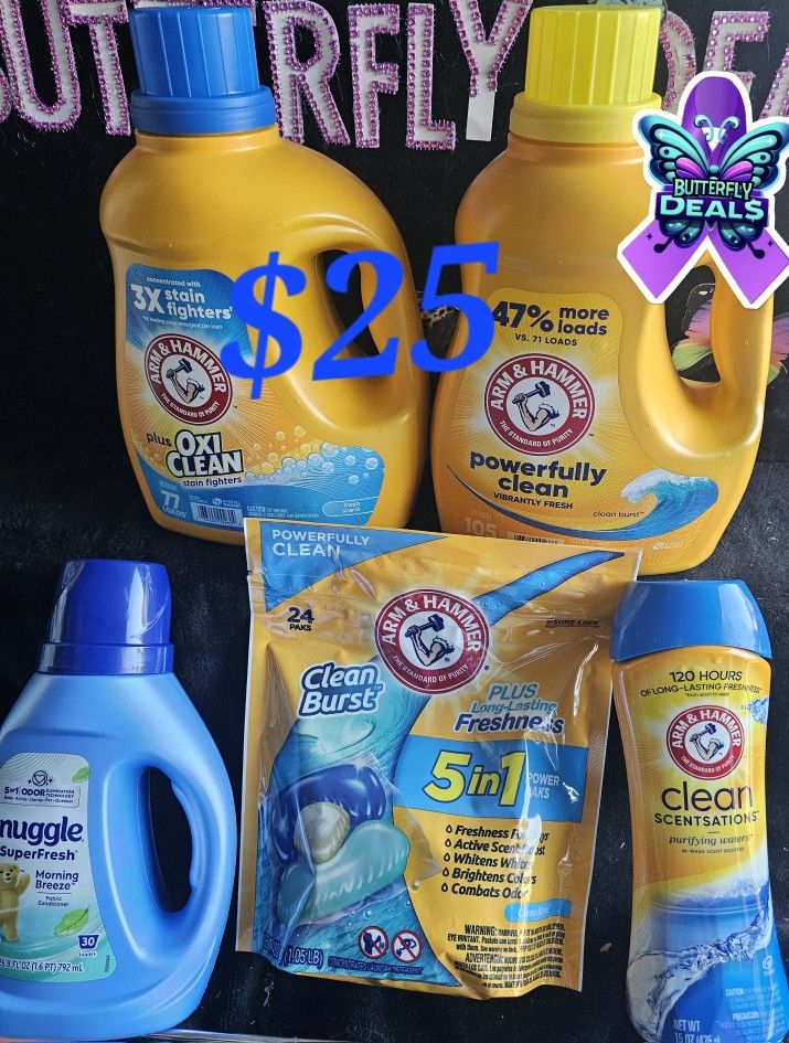 Arm & Hammer Bundle $25