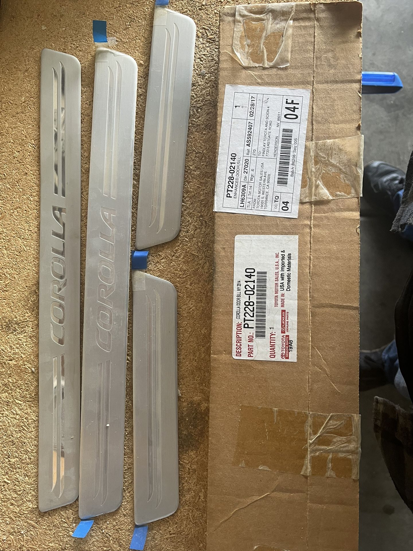 Toyota Corolla Door Guard Cover