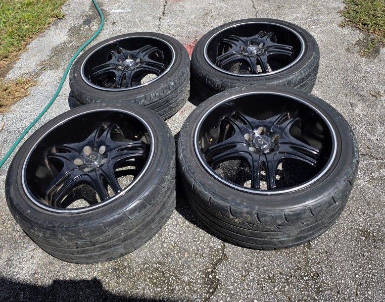 20 Inch Rims Wheels Tires 5x114 Cash Or Trade