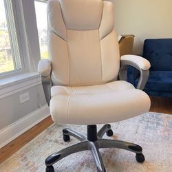 Eggshell White Office Chair $75