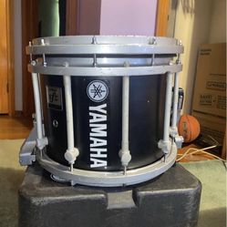 Yamaha Sfz Marching Snare Drum With Stand Case And Stick Bag