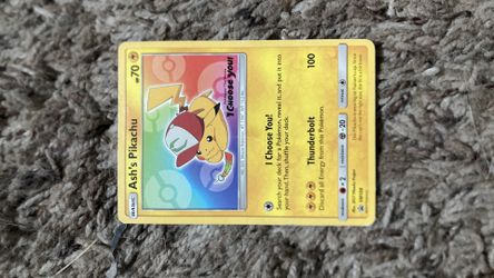 Ash’s Pikachu SM 108 Promo