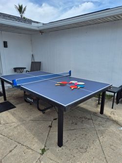 Sportcraft regulation size foldable ping pong table