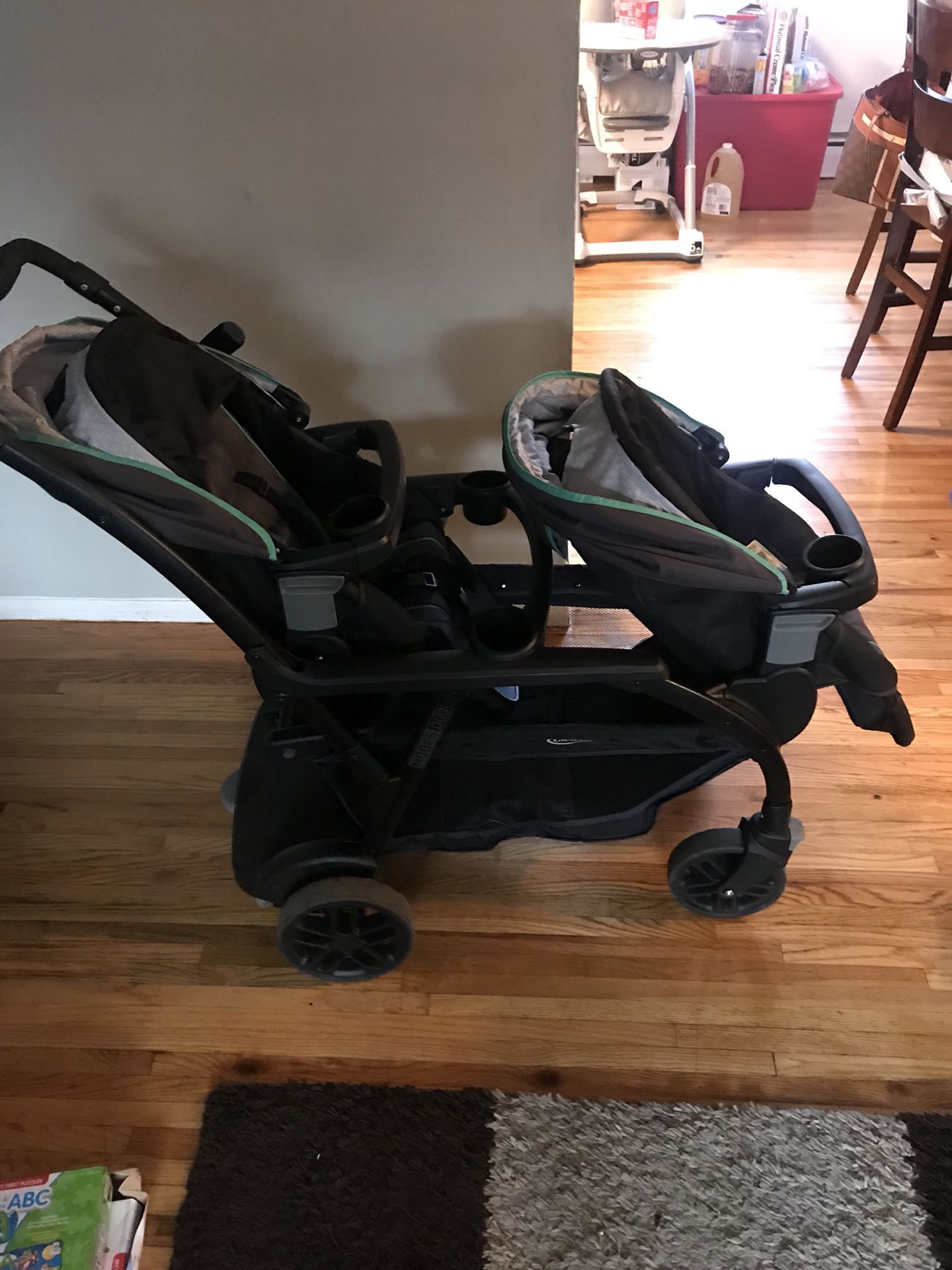 Greco Double Stroller (Very Good Condition)