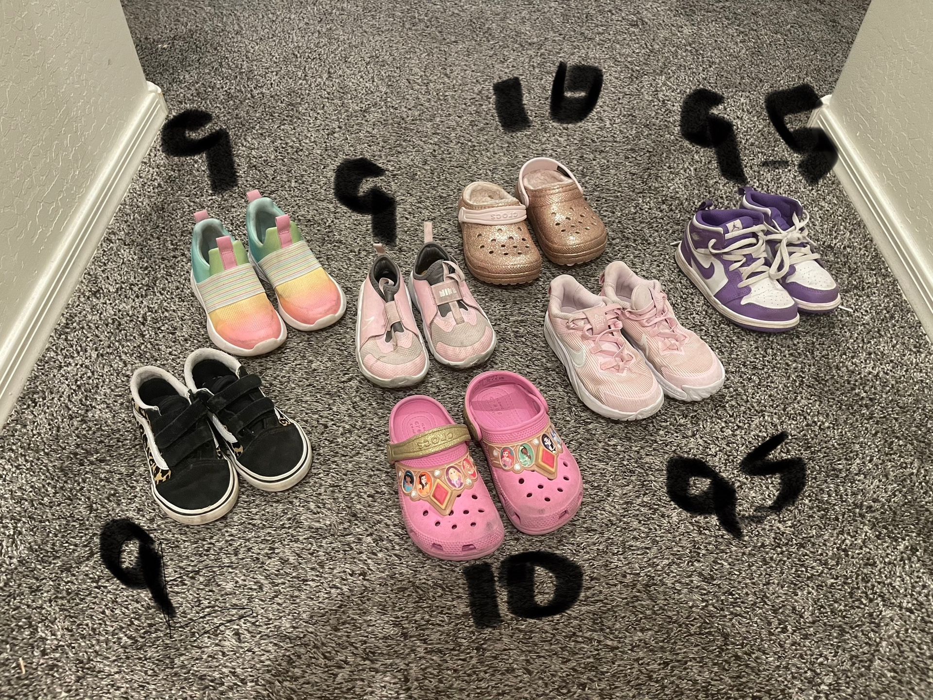 Girls Shoes 9-10c