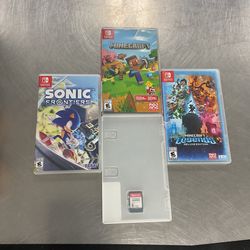 Nintendo Switch Games Sold Separately