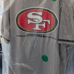 49ERS Jerseys Gray 