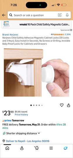 Safety magnetic locks