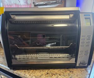 Convection countertop toaster oven broiler