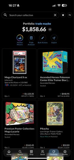 Pokemon collection