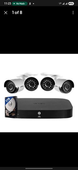 Lorex 1080P SECURITY SYSTEM WITH 4 CAMERAS WIRED