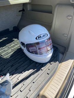 HJC Full-Face Motorcycle Helmet White