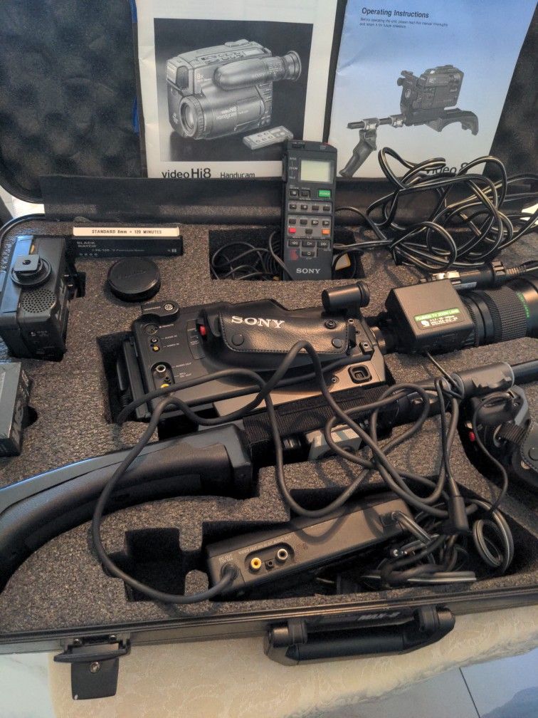Sony Video Camera Recorder EVC-X10 Used Video8.