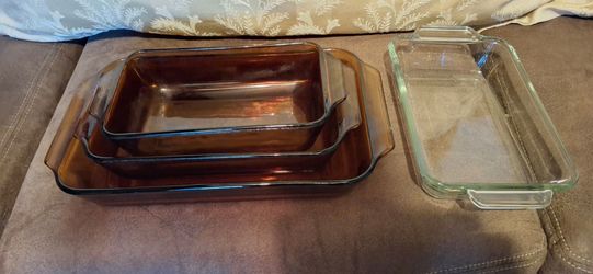 Anchor Hocking Glass Baking Dishes (4)