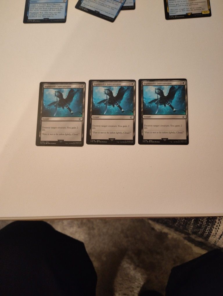 Magic The Gathering Miscut Error Cards