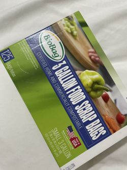 BioBag 3 Gallon Compostable Food Scrap Bags