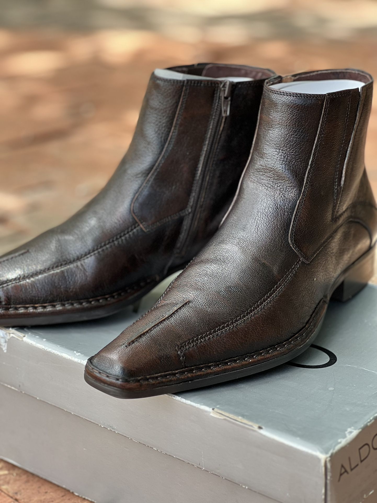 Aldo Leather Italian Men’s Boots