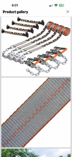 Straps with Chain Extensions