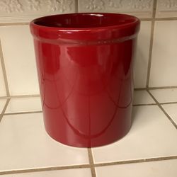 Red Utensil Holder