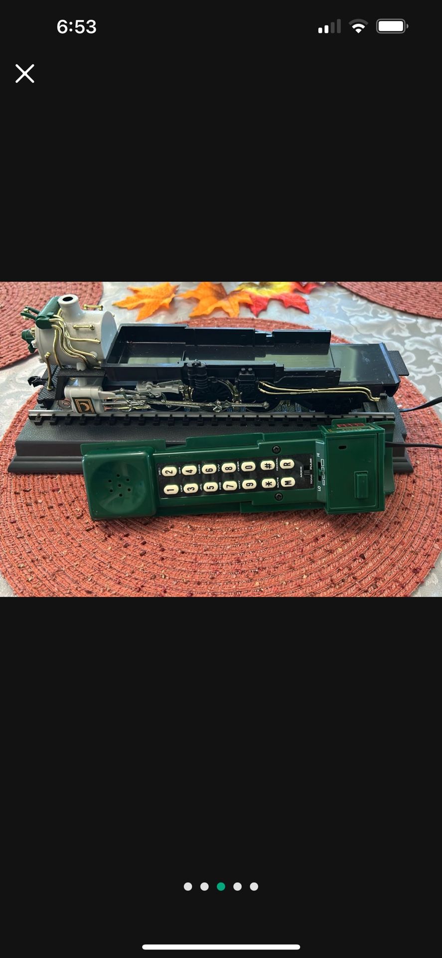 Antique Train π Home Phone