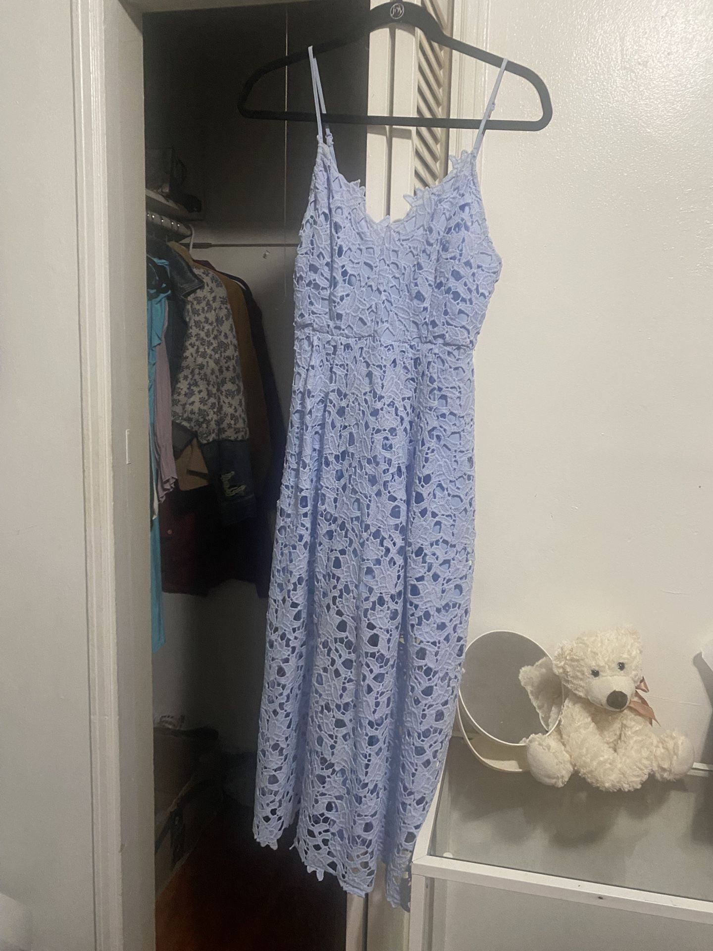 Blue Lace Dress ASTR