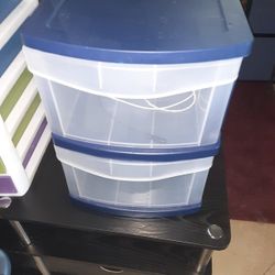 2 Drawer  Cart