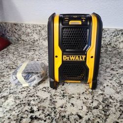 Dewalt 20V & Corded Small Bluetooth Speaker 
