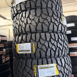 🚨‼️vendo Set De LlantasLt 35x12.50 17 Aplus Tires M-T
