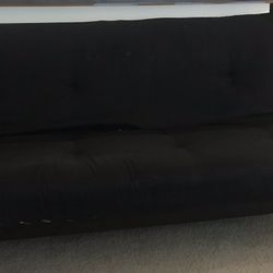 Futon- Black Wood