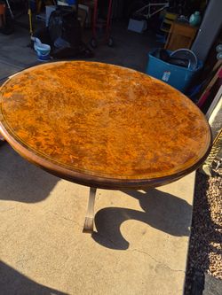 Old wood table