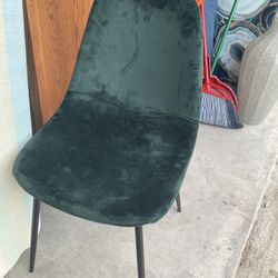 Green Velvet Chair 