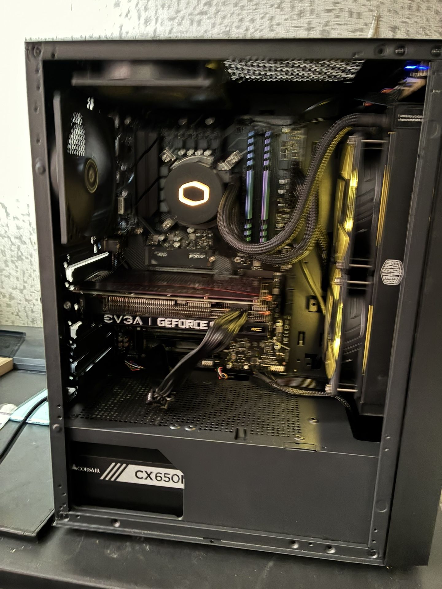 Gaming PC RTX3060- intel i5- liquid cooling