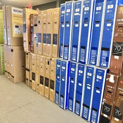 Tv 50-86 $55 Down On Finacing Free Delivery 6 Month Warranty.  $269-$1498