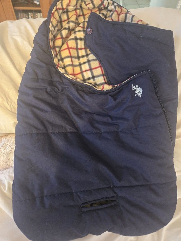 US Polo Car Seat Cover BLUE