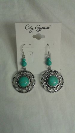 Turquoise earrings