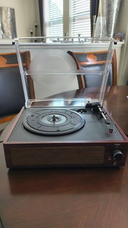 Vinyl Records Player