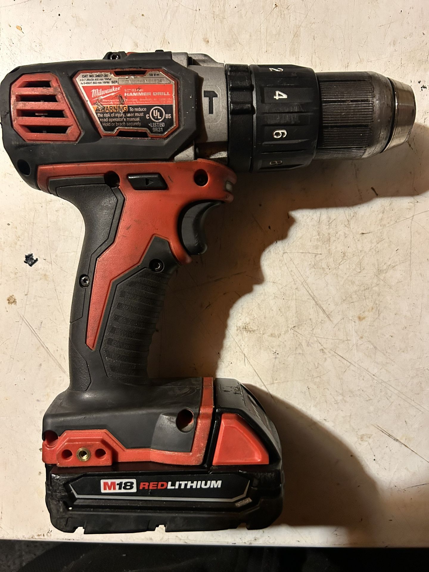 Milwaukee Hammer Drill