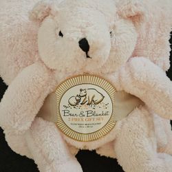 bear and blanket set