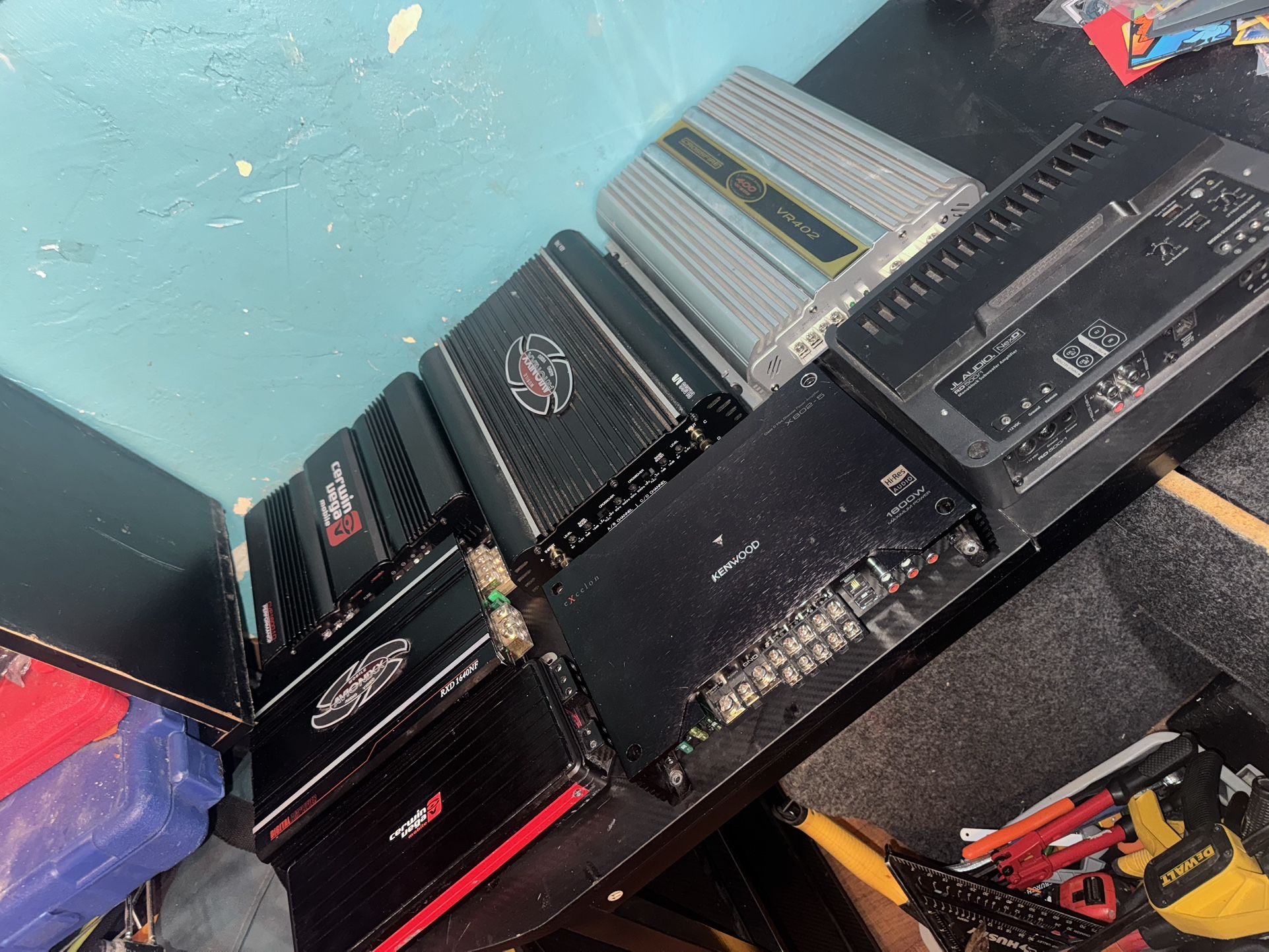 Car Audio Amplifiers *JL-Audio,Cerwin,Kenwood*