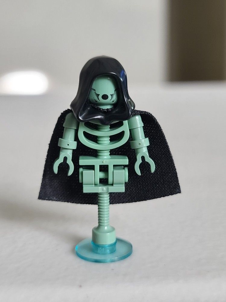 Vintage Lego Harry Potter Sand Green Dementor Ghost Demon Minifigure