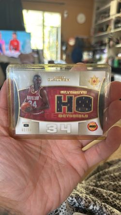 2/50 Hakeem Olajuwon patch card