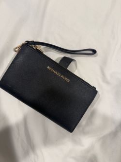 Michael Kors black wristlet