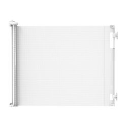 Retractable baby gate