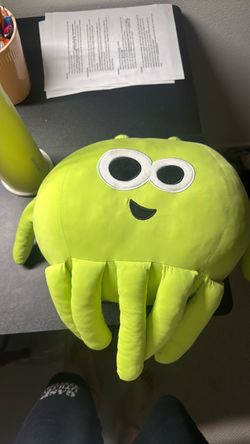 Green Jellyfish Plush Stuffed Animal