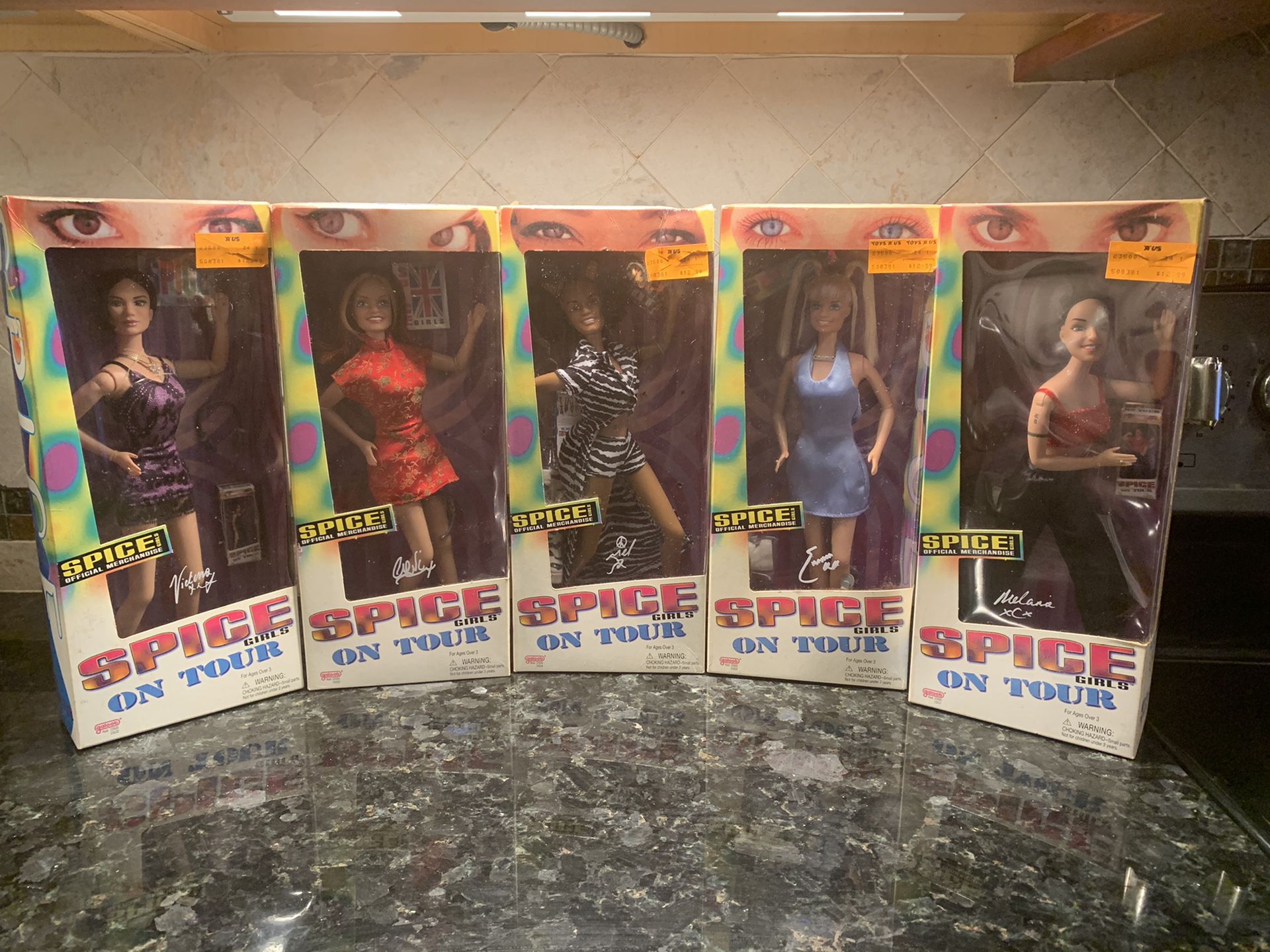 1997 Spice Girls Girl Power Dolls