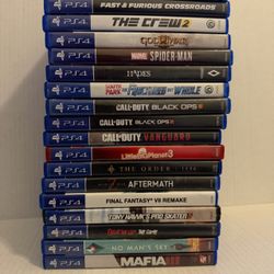Ps4 Games $15 EACH