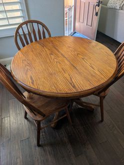 Real Wood Dining Table