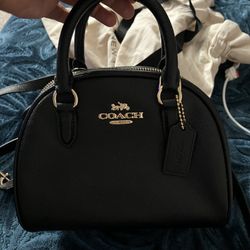 coach handbag and wristlet 
