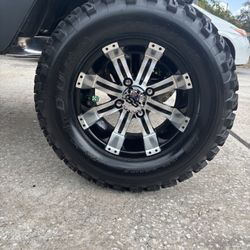 Golf Cart Wheels And Tires 