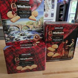 Walkers Shortbread Empty Tins
